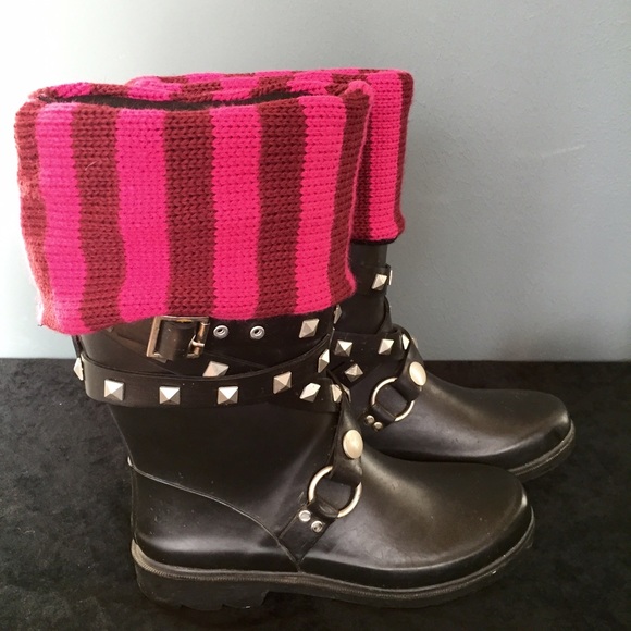 Pink Knit Fleece Boot Liners - Size 5 6 7 - Picture 3 of 4