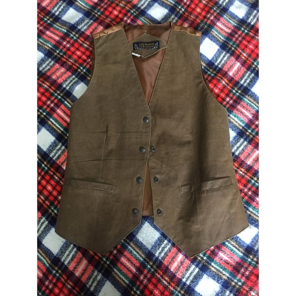 Vintage Leather Vest