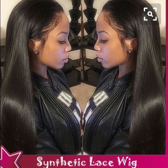 Long  Black Wig