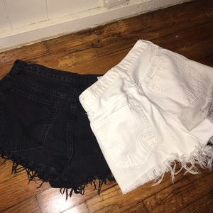 Hollister size 0 High Waisted Shorts