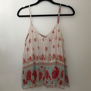 Billibong floral colorful top!