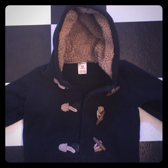 Carters coat with fleece hood