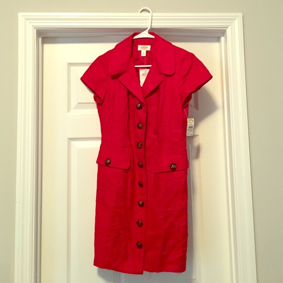 Talbots Red Dress