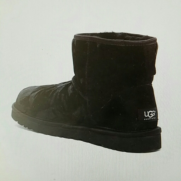 ugg mini black velvet ugg mini black velvet