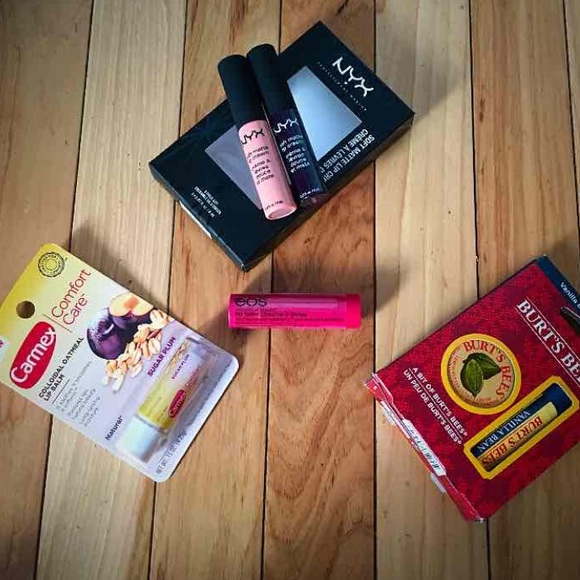 NWT - Lip Bundle-NYX, Carmex, eos & Burt's Bees! - Picture 1 of 1