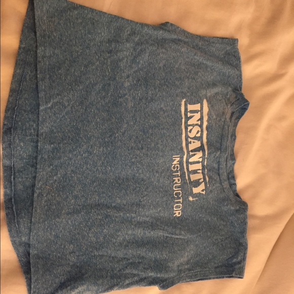 XS Beachbody Insanity Instructor crop top