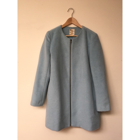 Tulle Jackets & Blazers - Light blue coat