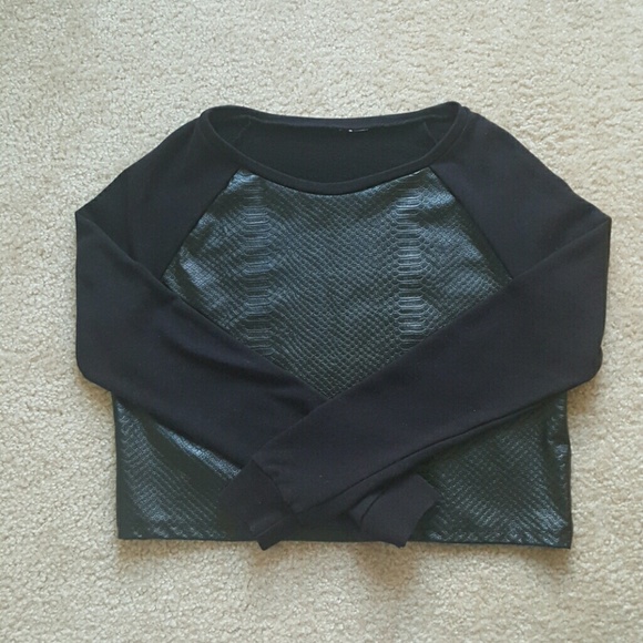H&M Black Top XS