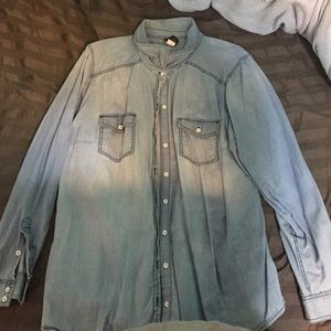 Jean button up