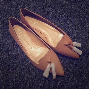 Banana Republic Anika Tassels Flat sz 9 in Brown
