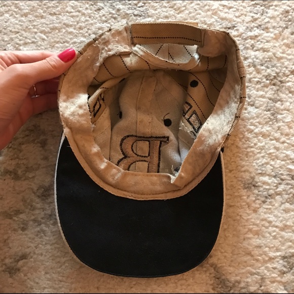 Beige and brown Boston hat - Picture 2 of 4