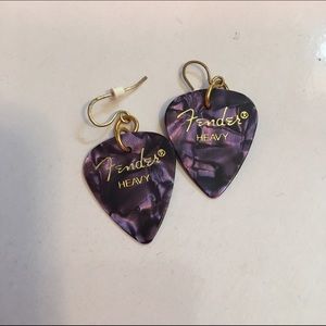 Fender Pick Earrings