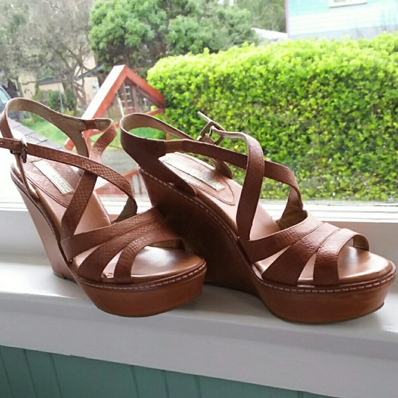 Banana Republic wedge sandals