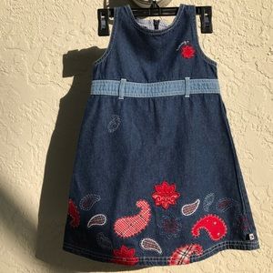 TOMMY, toddler size 4T denim dress