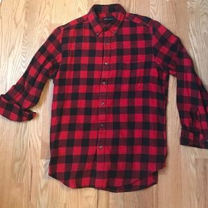 Buffalo plaid button up