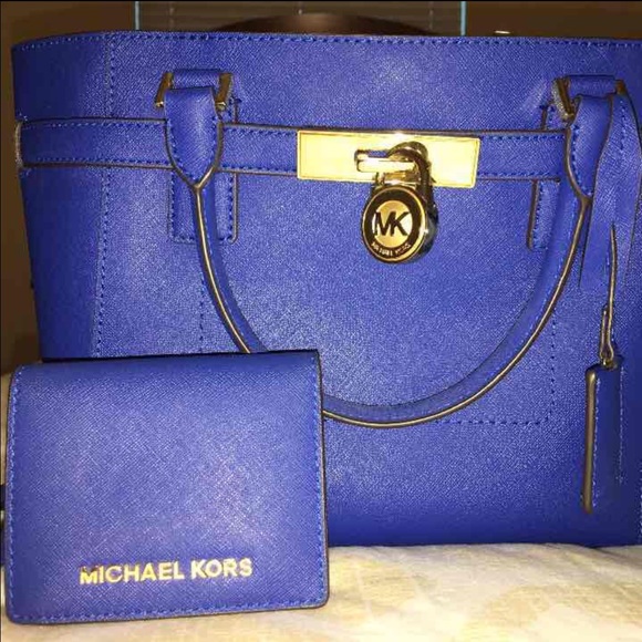 Michael kors tote and wallet