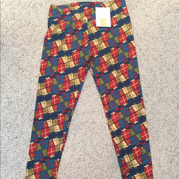 BNWT LuLaRoe (LLR) OS Holiday Leggings