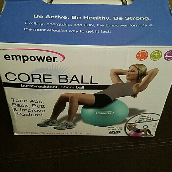 Empower exercise ball