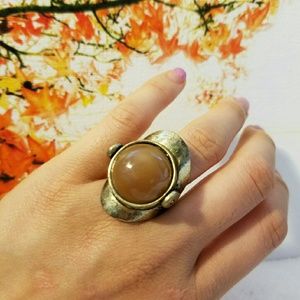 Vintage Reversible Stone Ring