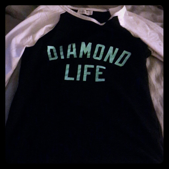 DIAMOND SUPPLY CO. 3/4 SLEEVE TEE