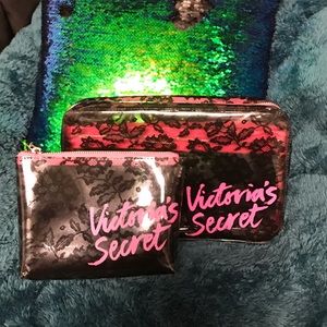 2 Victoria's Secret travel/makeup bag!!