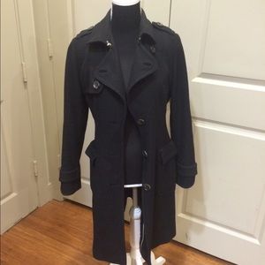 Banana Republic black coat