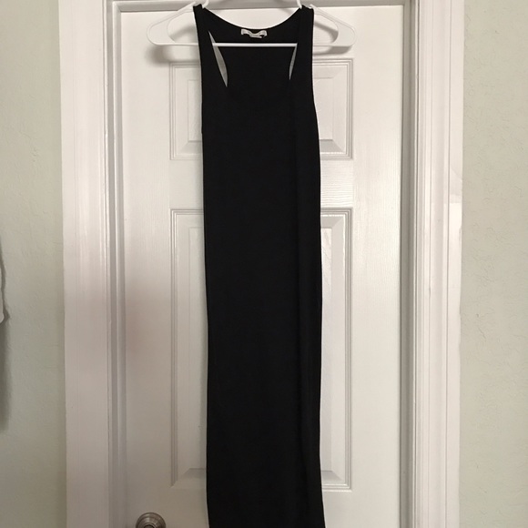 Black Bodycon Stetchy Dress - Size L.