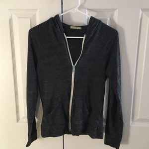 Alternative Apparel Eco-Jersey Dark Grey hoodie