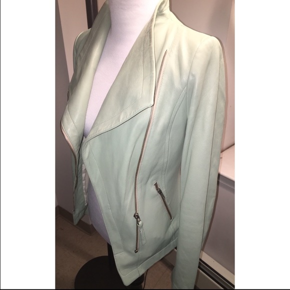 Mackage leather coat