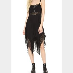 Free People Intimates Dobby Dot Dress