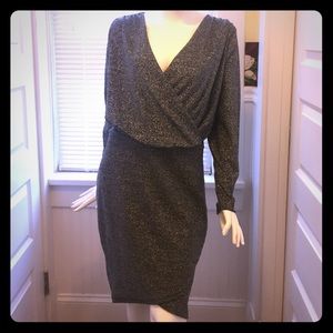 Silver shimmer Party Dress! Charlotte Russe plus