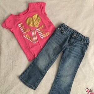 Toddler Girls Jeans size 2T