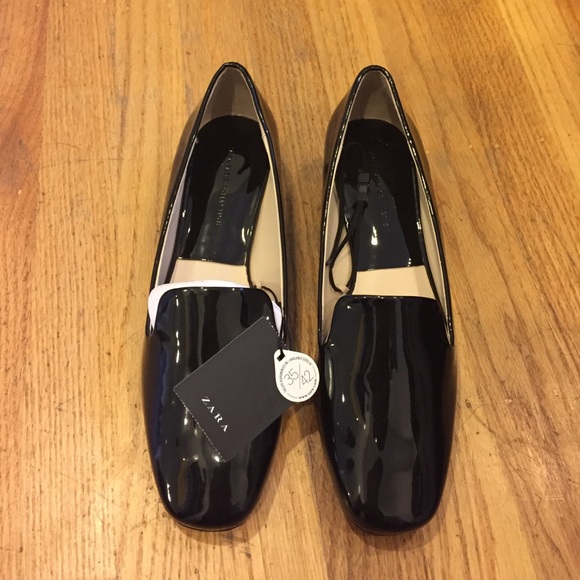 ZARA BLACK LOAFERS BRAND NEW w/tags
