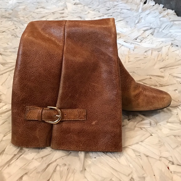Steven Intyce brown leather boots - Picture 1 of 4