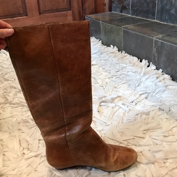 Steven Intyce brown leather boots - Picture 2 of 4