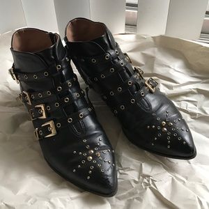 Zara studded boots