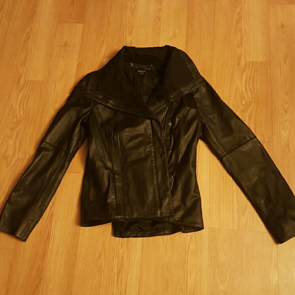 W by Worth genuine leather jacket. Sixe 2/xs. NWOT