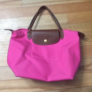 real hot pink longchamp