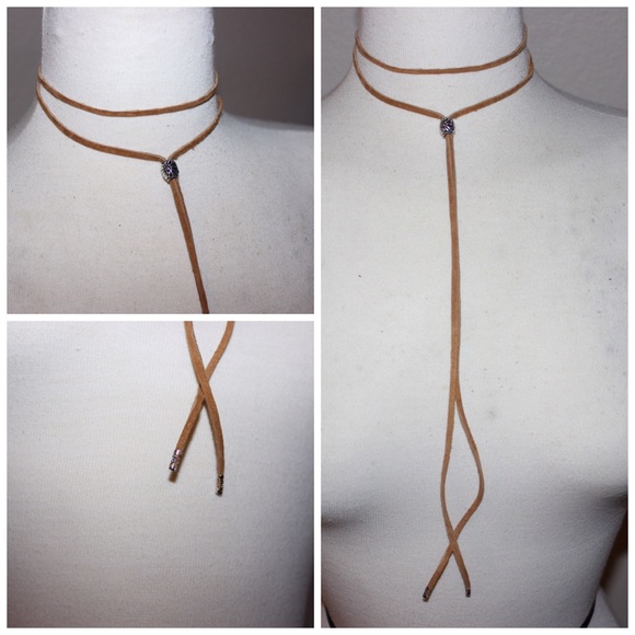 Faux Suede Choker