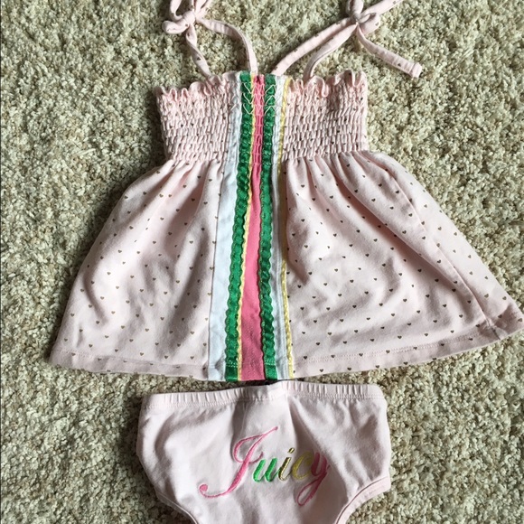 Juicy couture two piece dress set