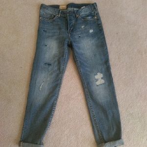 Low waist boyfriends jeans