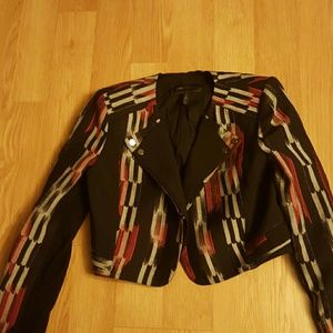 BCBG crop jacket