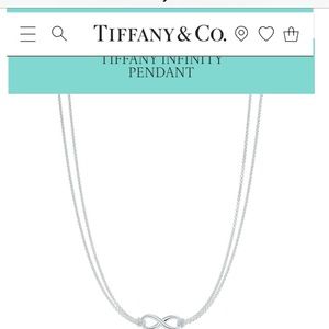 Tiffany Infinity Pendant
