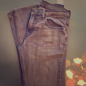 Boys/Teen Levi's Gray 511 Jeans 27x27 straight leg