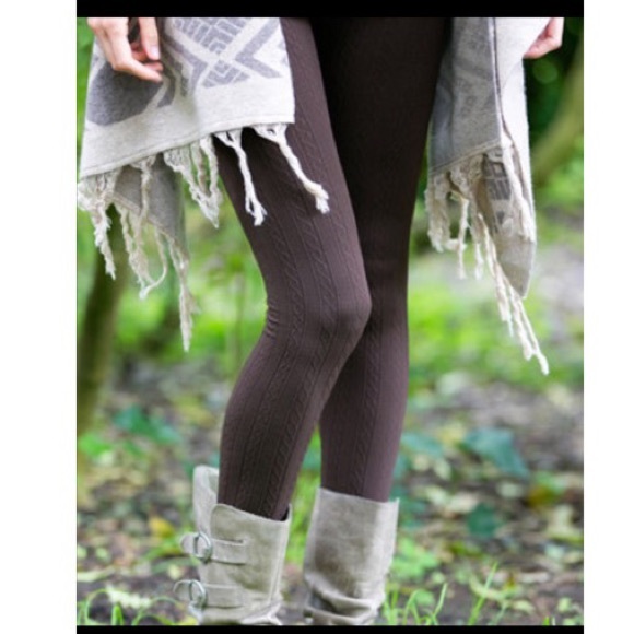 ✨RESTOCK✨Charcoal grey Textured leggings - Picture 5 of 5