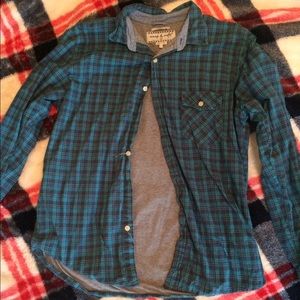 Blue flannel