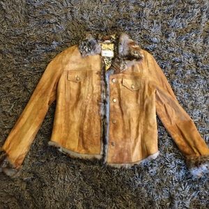 Vericci sheepskin coat