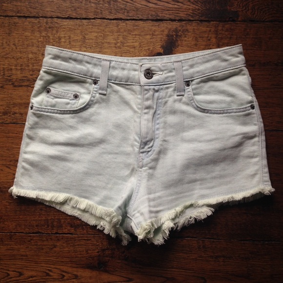 LF Carmar High-Rise Denim Shorts