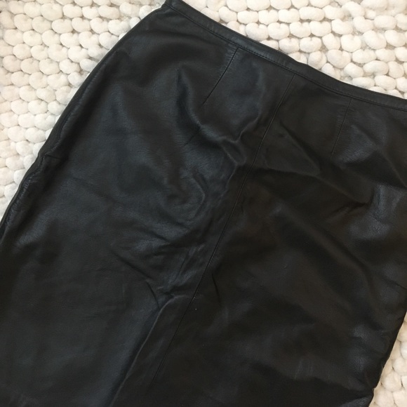 mixit Dresses & Skirts - Black leather skirt