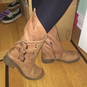 Coolway tan leather boots